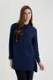 3/4 rokavi Dolga Bluza za dame image