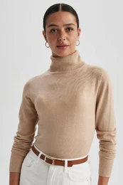Regular Fit Turtleneck Basic Knitwear Sweater