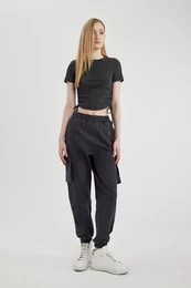 Cool Jogger Thick Fabric Trousers
