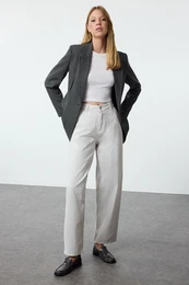 Stone High Waist Skater Jeans