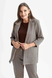 Relax Fit Pocket Detailed Half Sleeve Shirt Jacket