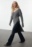 Siva Dolga Bluza image