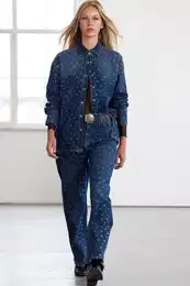 Limited Edition Blue Stone High Waist Wide Leg Jeans