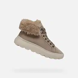 Beige women's sneakers Spherica Ec4.1 - Women's