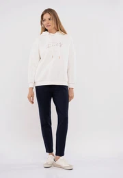 Woman's Sweatshirt B-Fundy