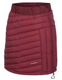 Women's down skirt Frozy L faded burgundy