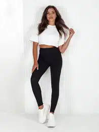 Legginsy damskie FITRIBS czarne