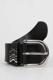 Women's Faux Leather Classic Belt