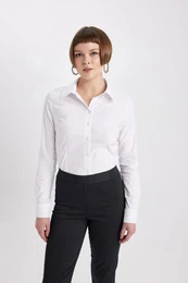 Regular Fit Basic Long Sleeve Shirt