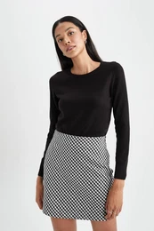 Regular Fit Crew Neck Basic Knitwear Sweater