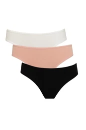 Fall In Love Ribana 3-Pack Basic Brazilian Slip Panties