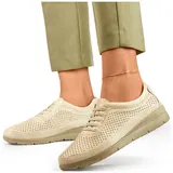 Khaki Oxford čevlji za dame image