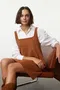 Oranžne Pinafore obleke image