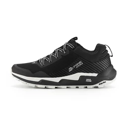 Unisex outdoor shoes with antibacterial insole QEDE black