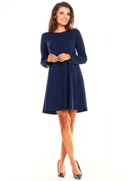 Woman's Dress A661 Navy Blue