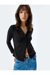 Slim Fit Basic Shirt Long Sleeve