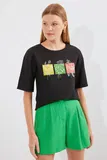 Kul Obrezana majica za dame image