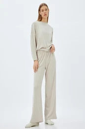 Gray Women's Pajama Bottoms