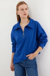 55440 Zippered Sweatshirt - Saks