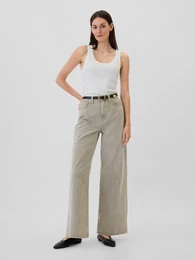 Wide Jeans High Rise Wide - Women's