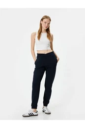 Jogger Sweatpants Comfortable Cut Elastic Waist Pocket