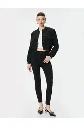 Skinny Leg High Waist Stretchy Jeans - Carmen Skinny Jeans