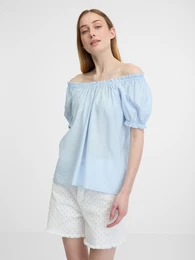Light blue women's blouse - Women