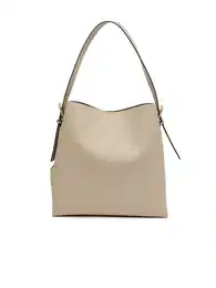Beige women's handbag - Women