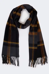 Men's Plaid Woven Scarf