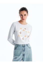 LCW Crew Neck Printed Women's T-Shirt