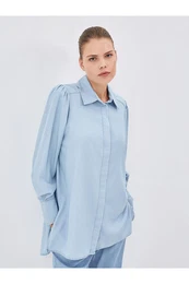 LCW Women's Jean Shirt Tunic