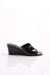 24346 Women's Wedge Heeled Slippers