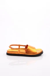 3015 Women's Thick Strap Sandals Orange Signora
