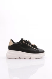 Es852 Women's Thick Sole Bee Buckled Sneakers