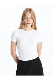 LCW Women's Crew Neck Plain T-Shirt