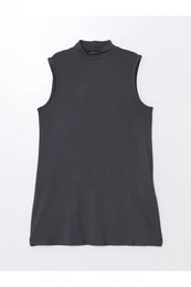 Women's Stand Collar Flat Tunic