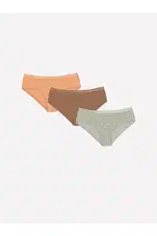 Patterned Hipster Panties 3 Pack