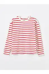 LCW Crew Neck Striped Women's T-Shirt