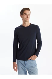 Crew Neck Long Sleeve Men's T-Shirt