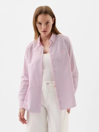 Cotton Oxford Shirt - Ladies