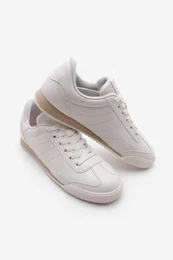 Women's Sneaker Stitch Detailed Sports Shoes Nisla White
