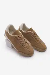 Women's Sneaker Suede Sneakers Cerile Tan Suede
