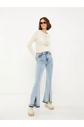 High Waist Mars Flare Women's Jean Pants