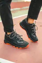 Smoky Orange Unisex 3d Rubber Trekking Shoes 00128030