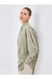Lcwk Striped Poplin Women's Shirt