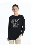 S šljokicami Dolga Bluza za dame image