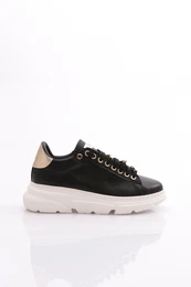 Es864 Women's Thick Crystal Stone Sneakers