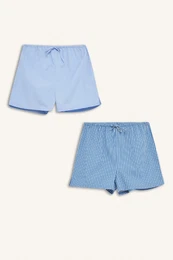 Fall In Love Striped Short Poplin 2-Pack Shorts Bottom