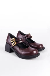 Double Buckle Mary Jane Women's Shoes