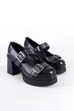 Metal Women's Leather shoes za dame image